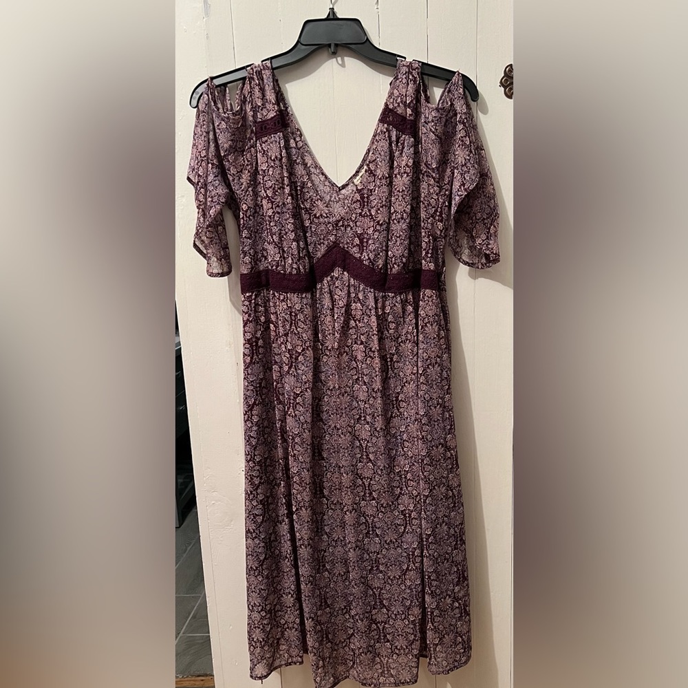 Eyeshadow brand cold shoulder boutique dress size XL